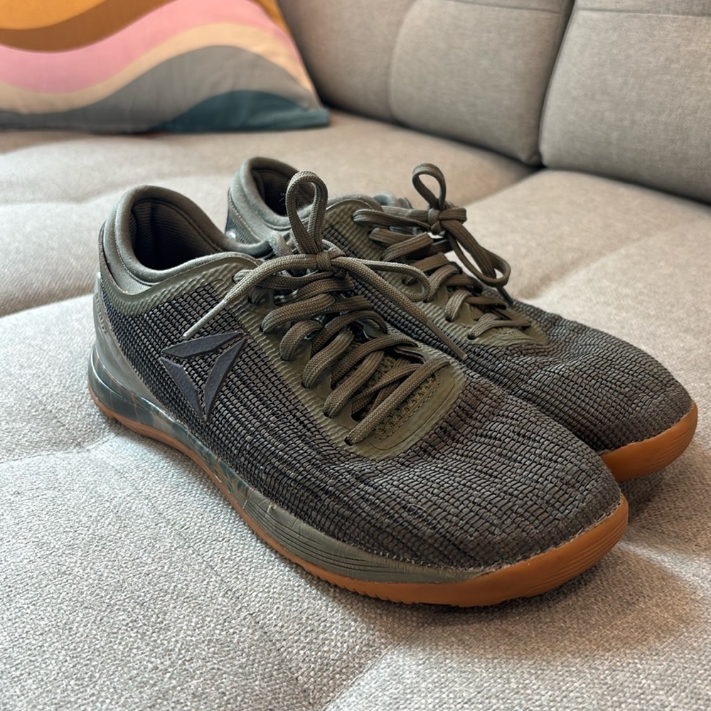 Reebok Crossfit Nano Dark Green/Gum Size 6.5